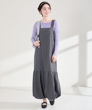 【WEB先行予約/3月下旬発売予定】ビジュー付きシアーメリージェーンパンプス/61120