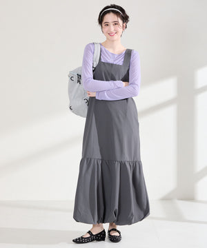 【WEB先行予約/3月下旬発売予定】ビジュー付きシアーメリージェーンパンプス/61120