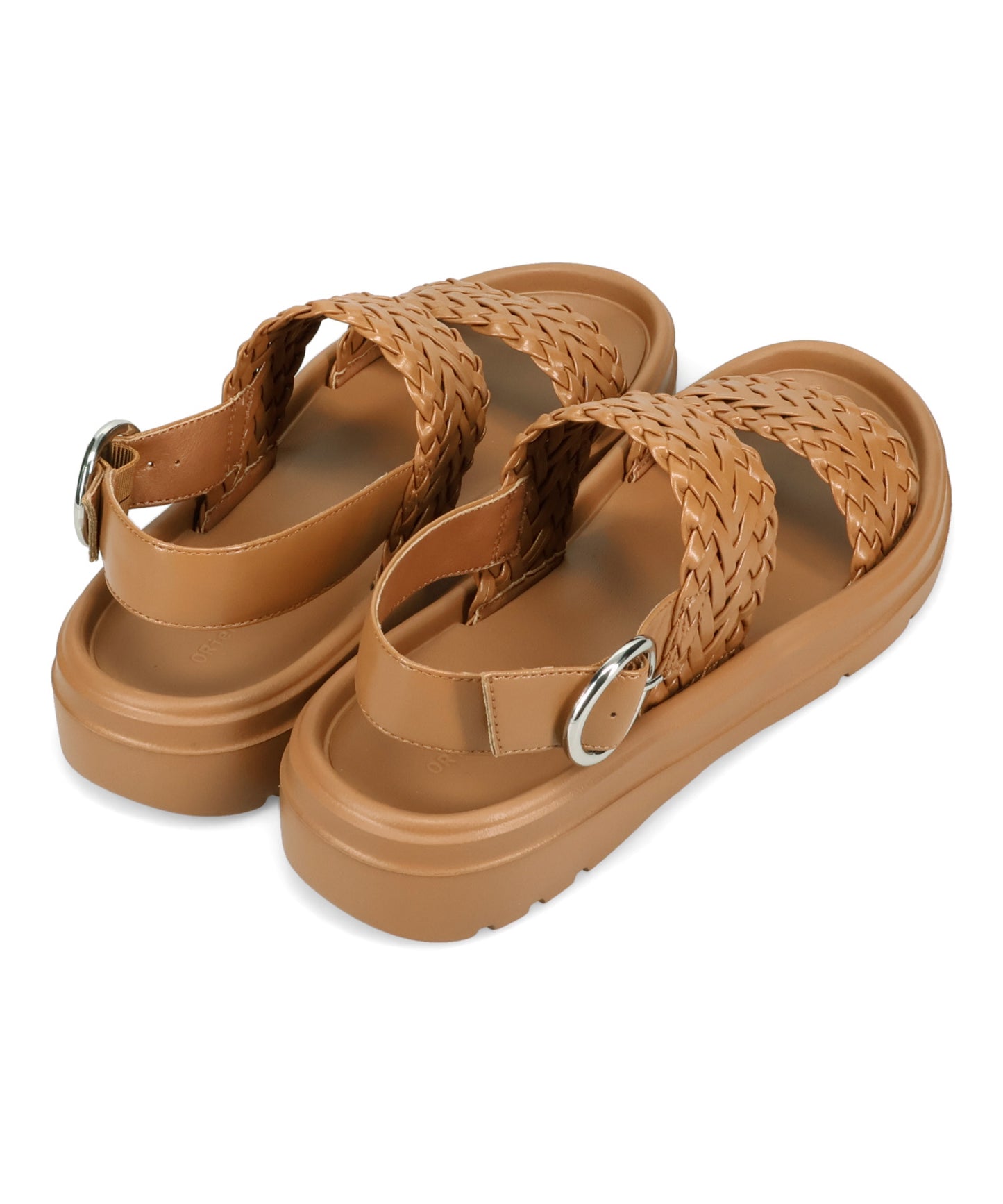 【WEB先行予約/5月下旬発売予定】【Fit meサンダル】編みベルトサンダル/61225