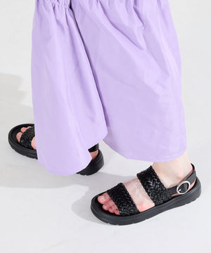 【Fit meサンダル】編みベルトサンダル/61225