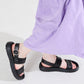 【Fit meサンダル】編みベルトサンダル/61225