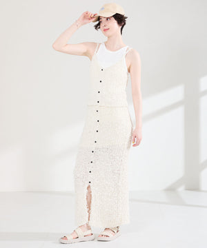 【Fit meサンダル】編みベルトサンダル/61225