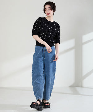 【WEB先行予約/5月上旬発売予定】金具ベルト×ナイロン厚底スポサン/61237
