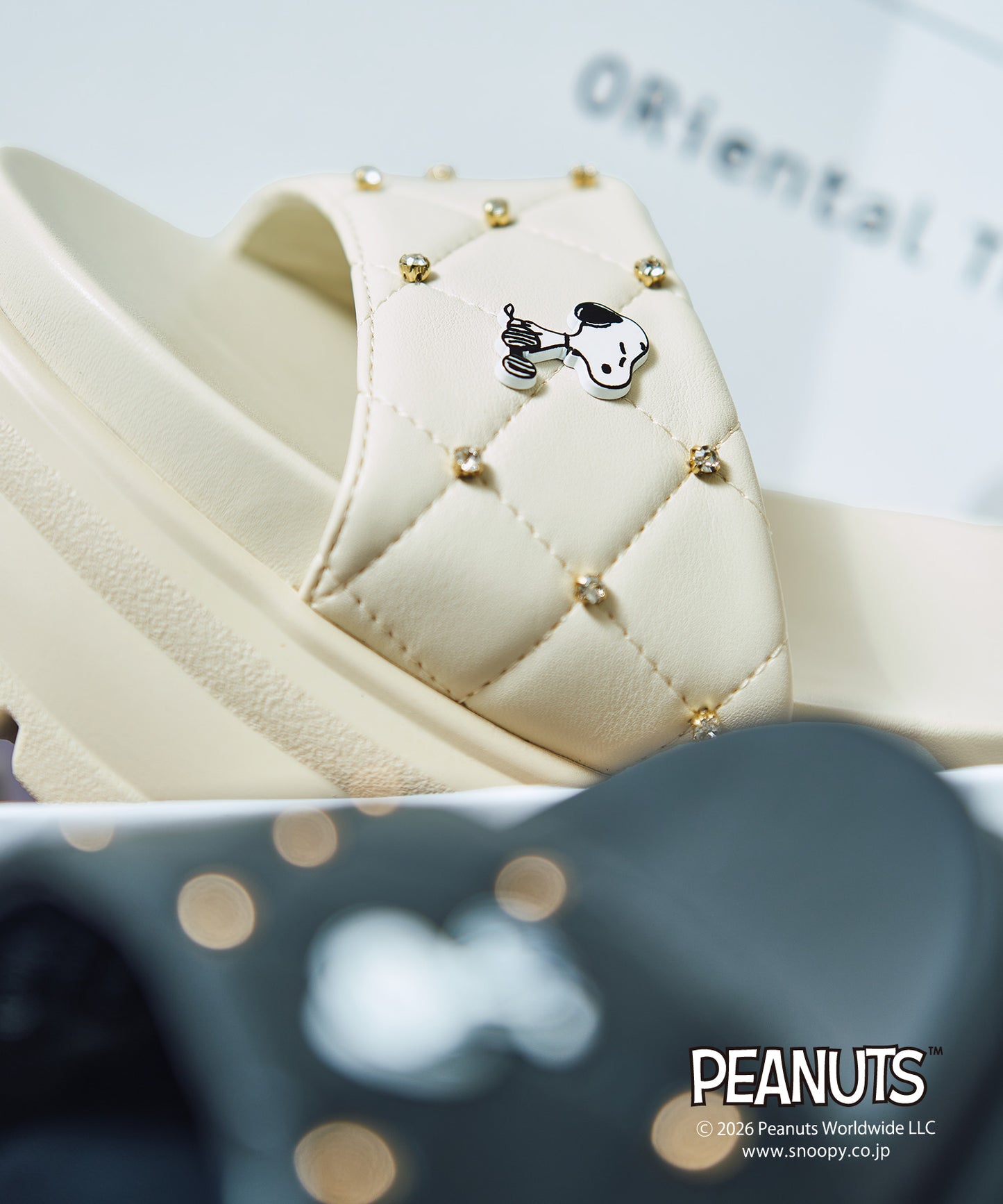 PEANUTSデザイン厚底サンダル/61238
