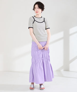 【WEB先行予約/5月中旬発売予定】メタルパーツトングヒールサンダル/61239