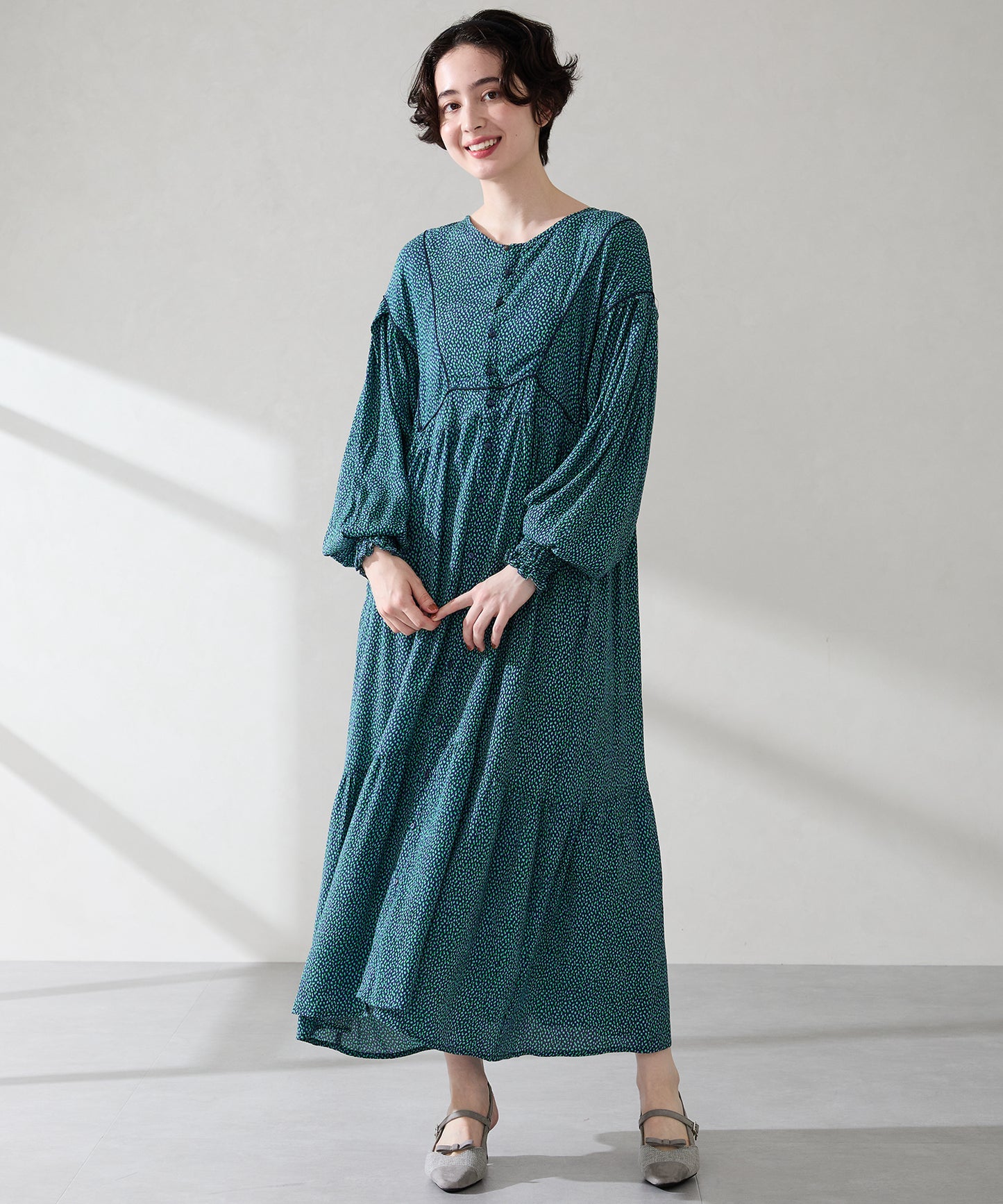 【WEB先行予約/8月中旬発売予定】プチリボンスリングバックパンプス/61306