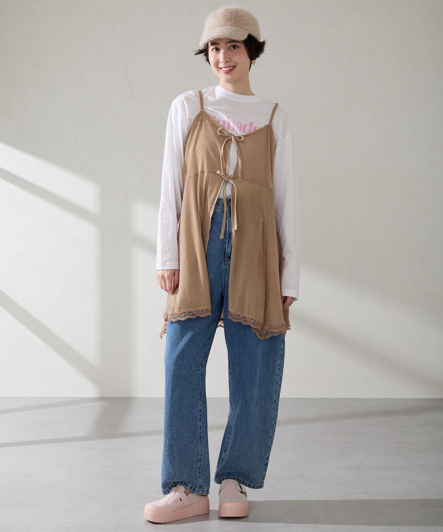 【WEB先行予約/9月中旬発売予定】バックルベルトデザイン厚底サボ/61315