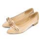 ラインストーンシアーフラットパンプス/61331
