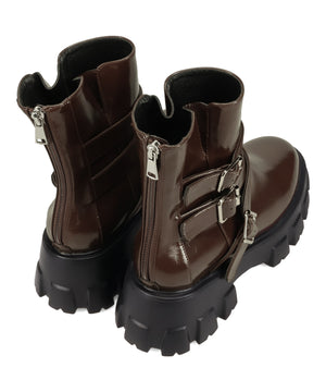 厚底ベルトエンジニアブーツ/61401
