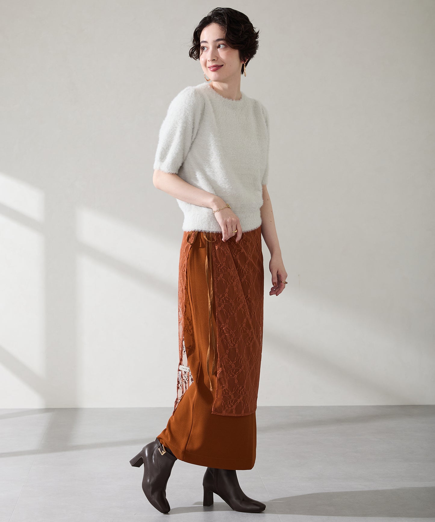 【WEB先行予約/9月中旬発売予定】サイドバックルヒールブーツ/61414