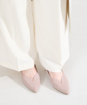 プチメタルパーツストラップヒールパンプス/62102