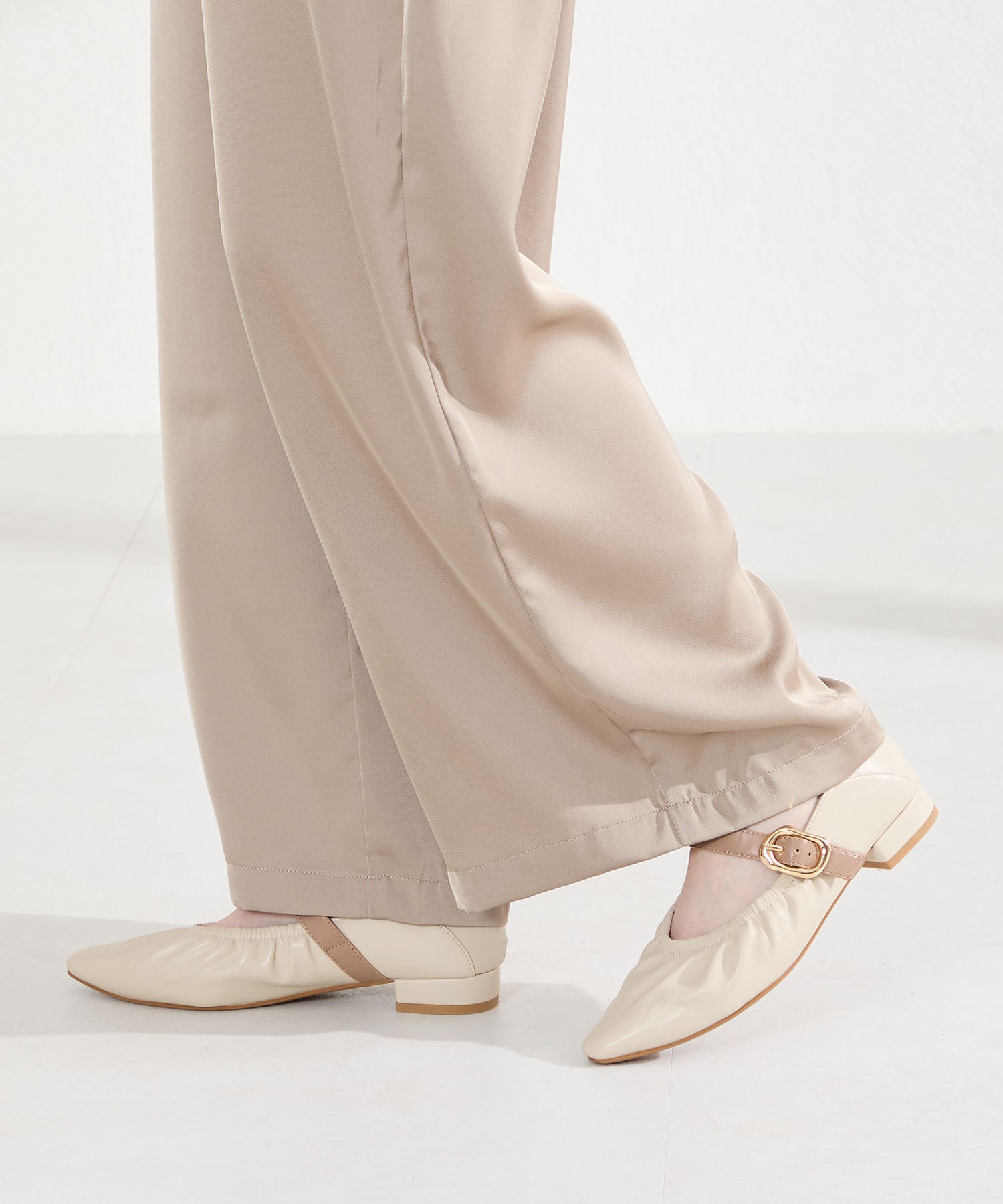 WEB先行予約/2月下旬発売予定】ギャザーデザインメリージェーン