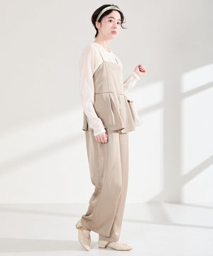 【WEB先行予約/2月下旬発売予定】ギャザーデザインメリージェーンパンプス/62103