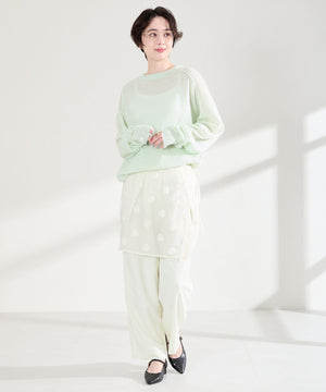 ポインテッドトゥストラップバブーシュ/62106