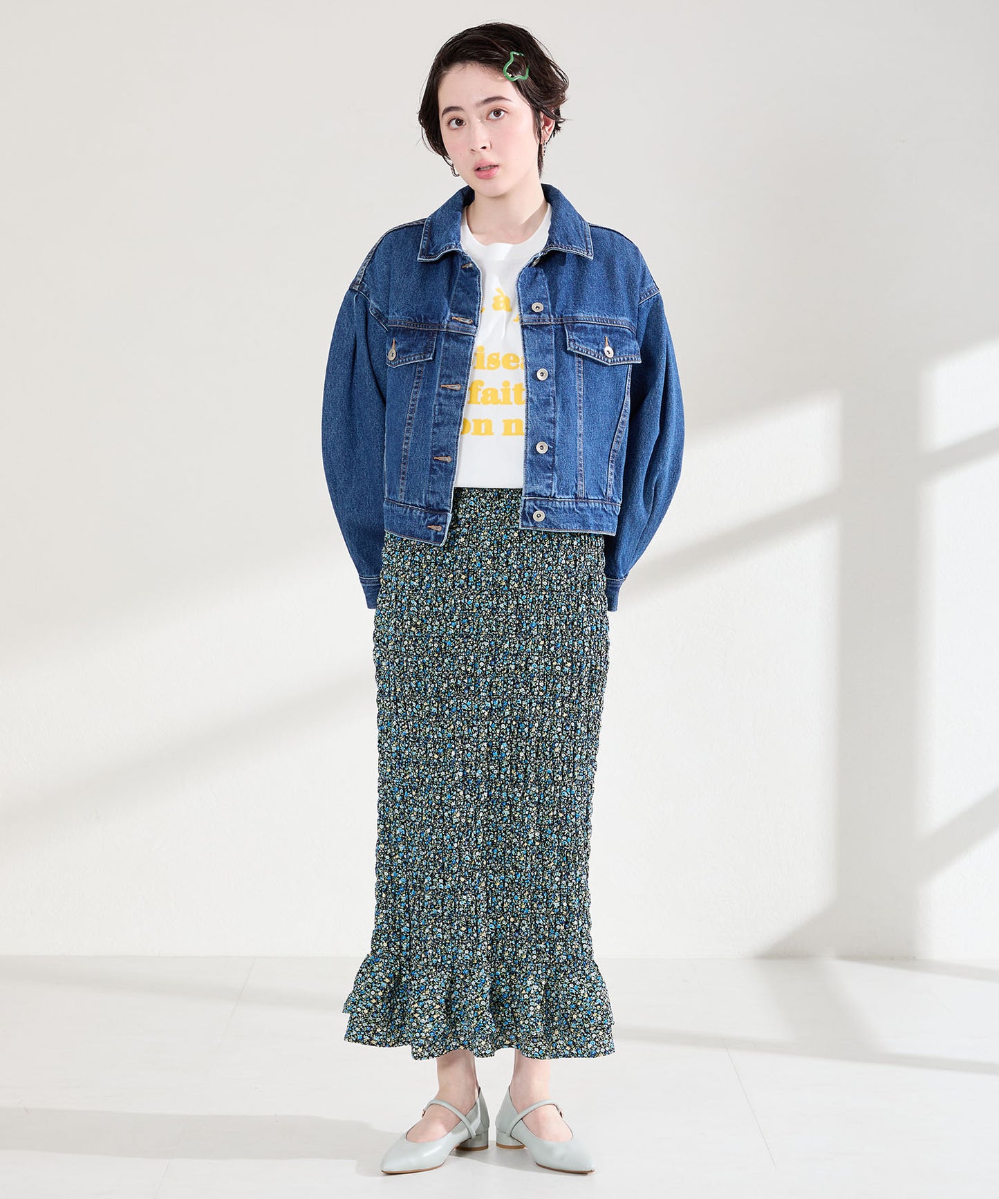 ポインテッドトゥストラップバブーシュ/62106