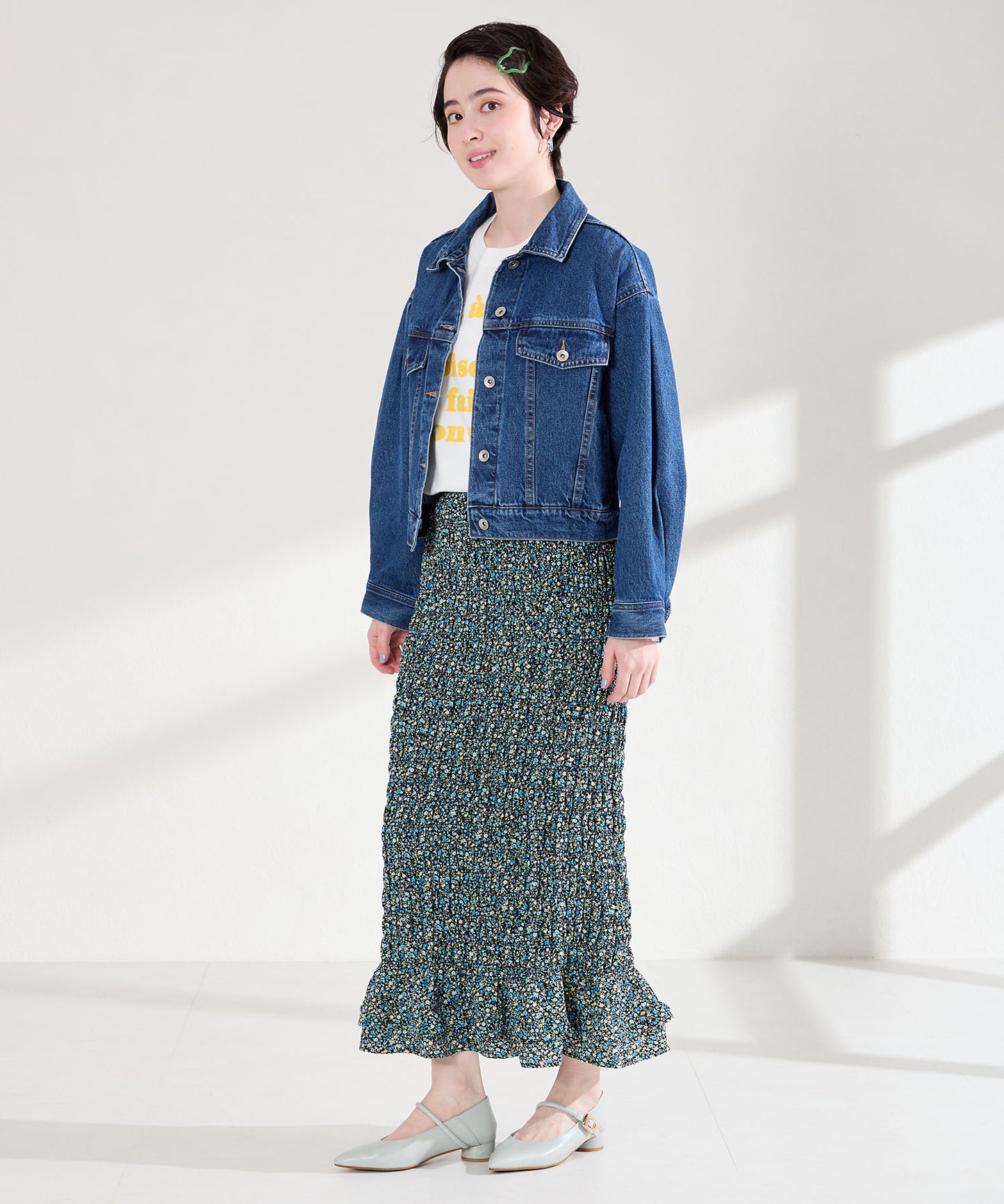 ポインテッドトゥストラップバブーシュ/62106