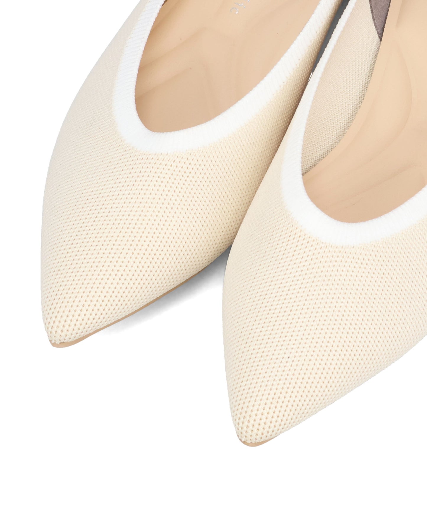 配色ニットパンプス/62107