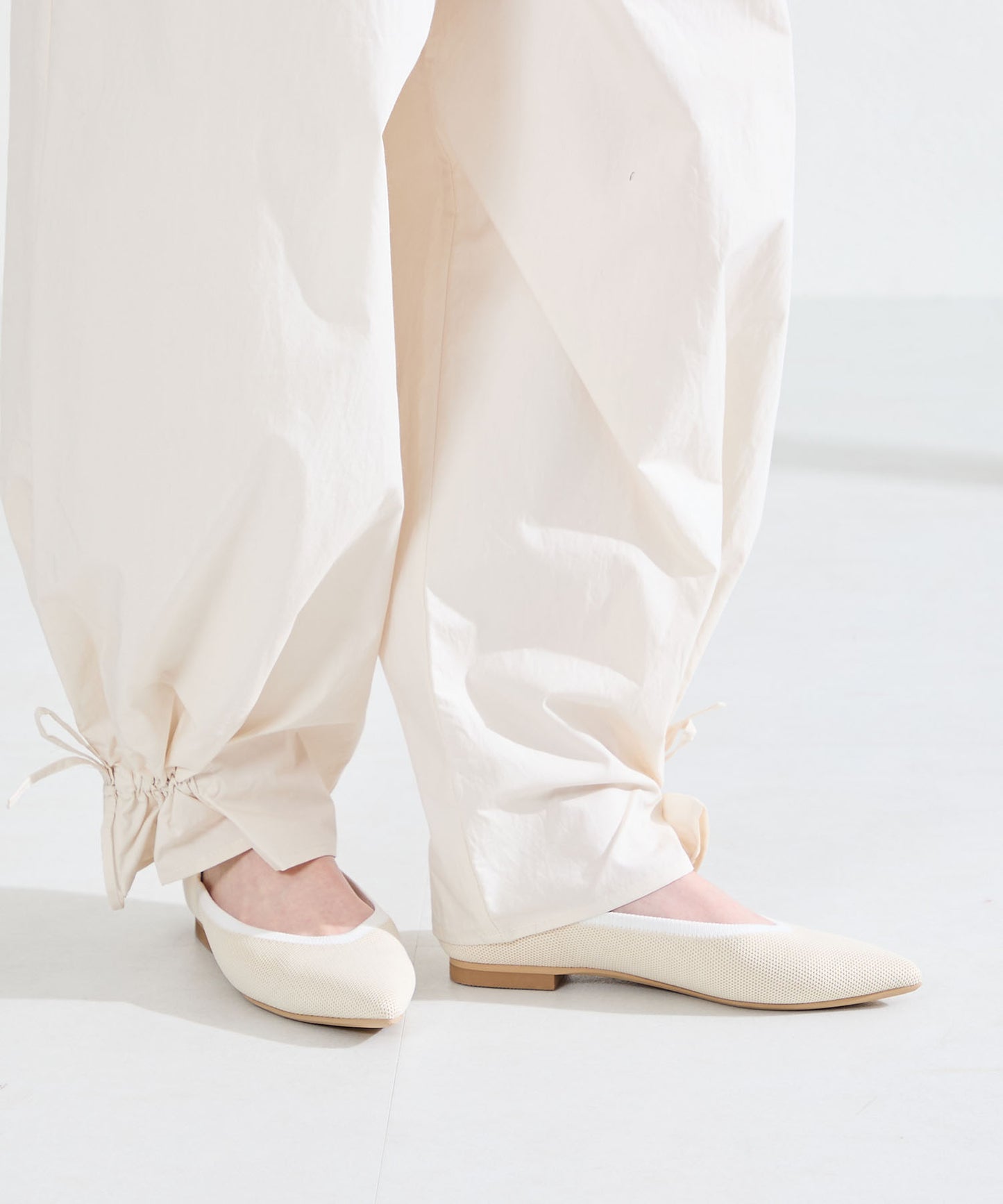 配色ニットパンプス/62107