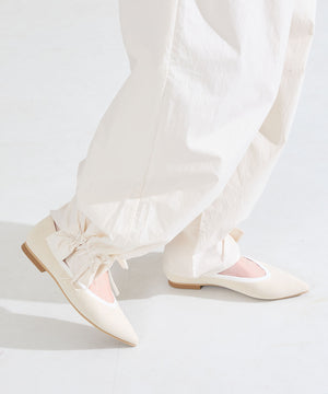 配色ニットパンプス/62107