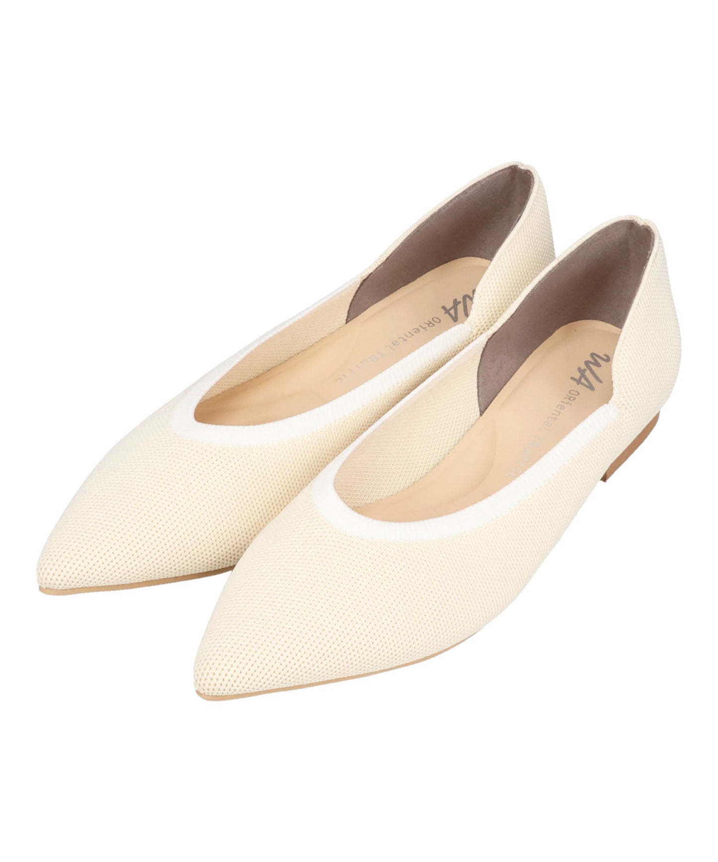 配色ニットパンプス/62107