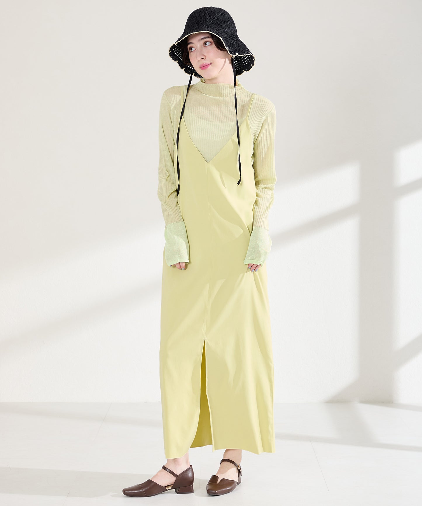 スリットセパレートパンプス/62110