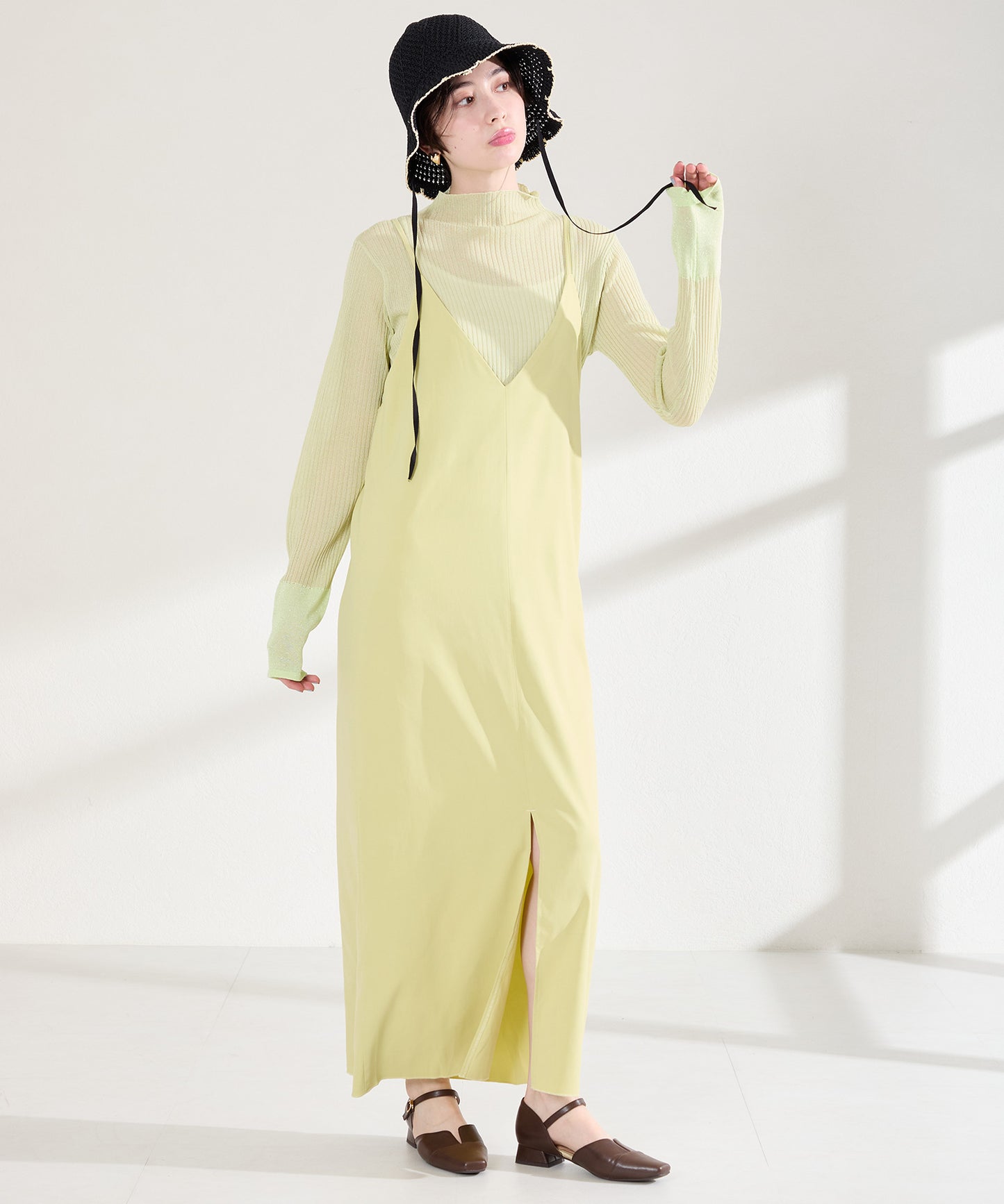 スリットセパレートパンプス/62110