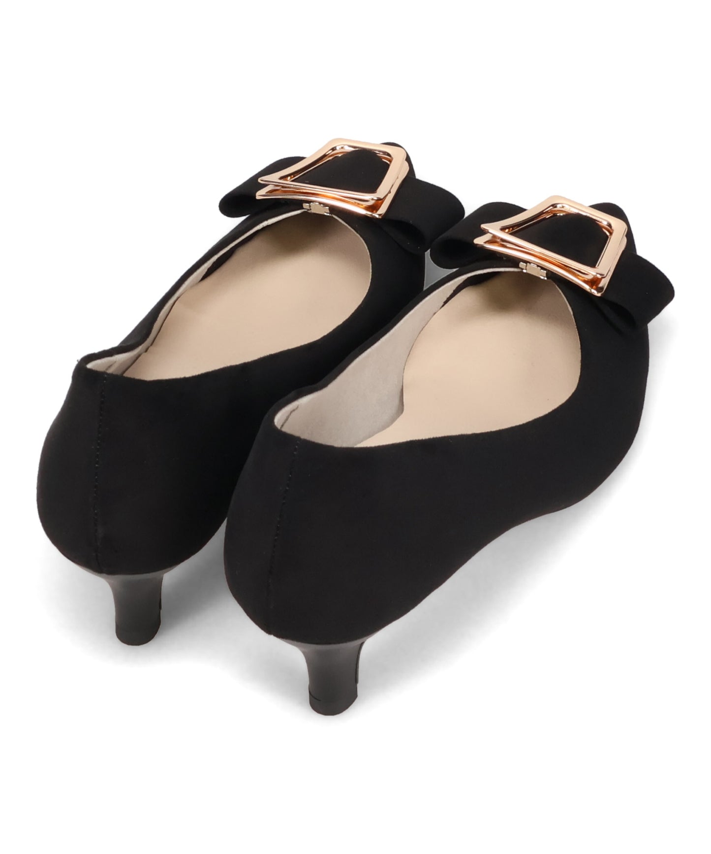 2wayリボンモチーフヒールパンプス/62112