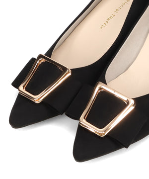 2wayリボンモチーフヒールパンプス/62112