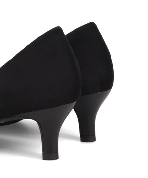 2wayリボンモチーフヒールパンプス/62112