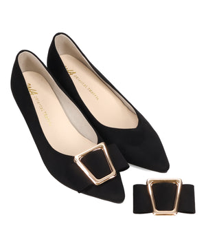 2wayリボンモチーフヒールパンプス/62112