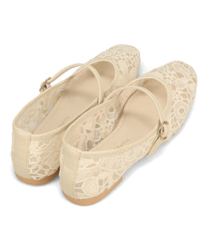 シアーレースメリージェーンパンプス/62114