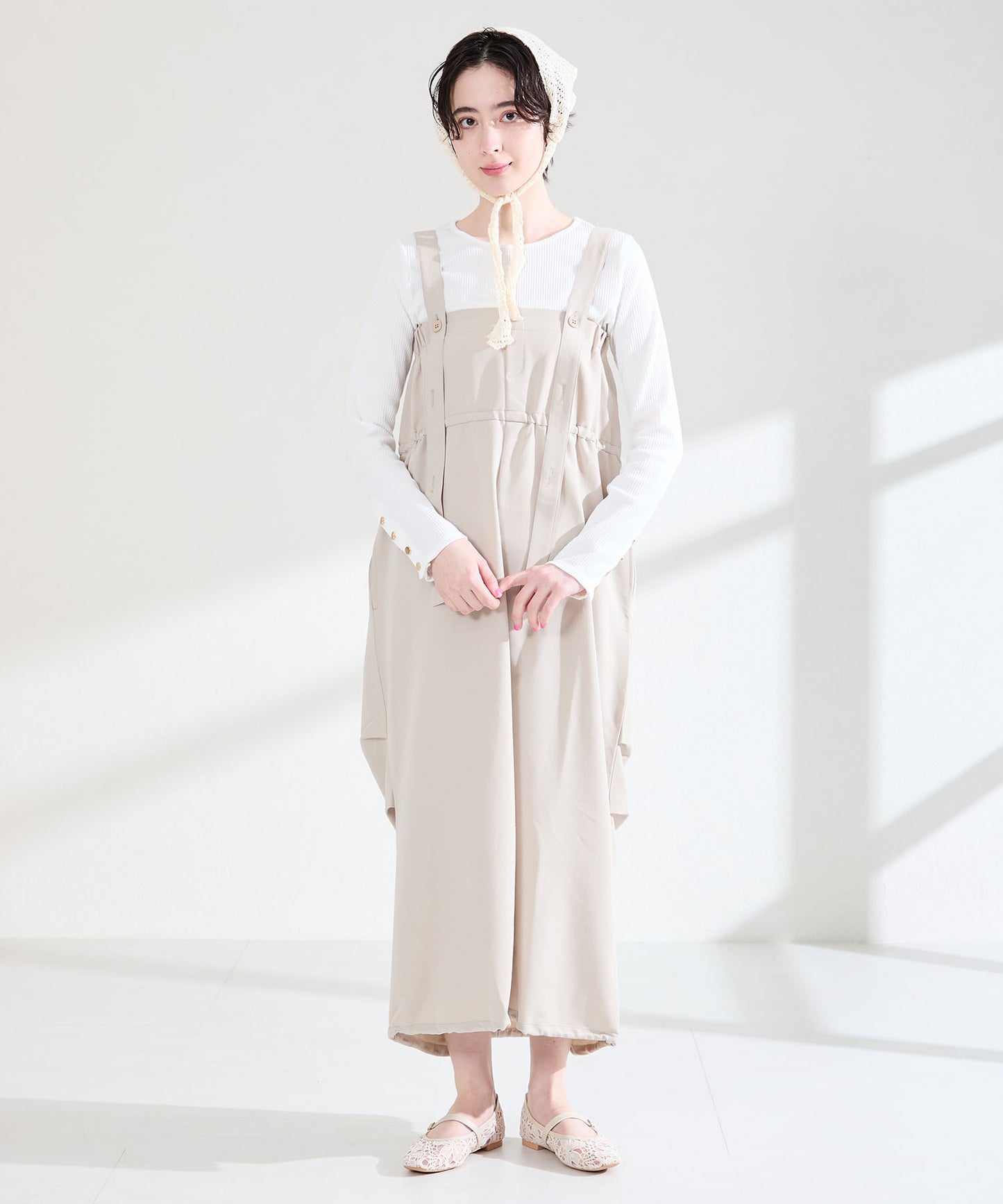 シアーレースメリージェーンパンプス/62114