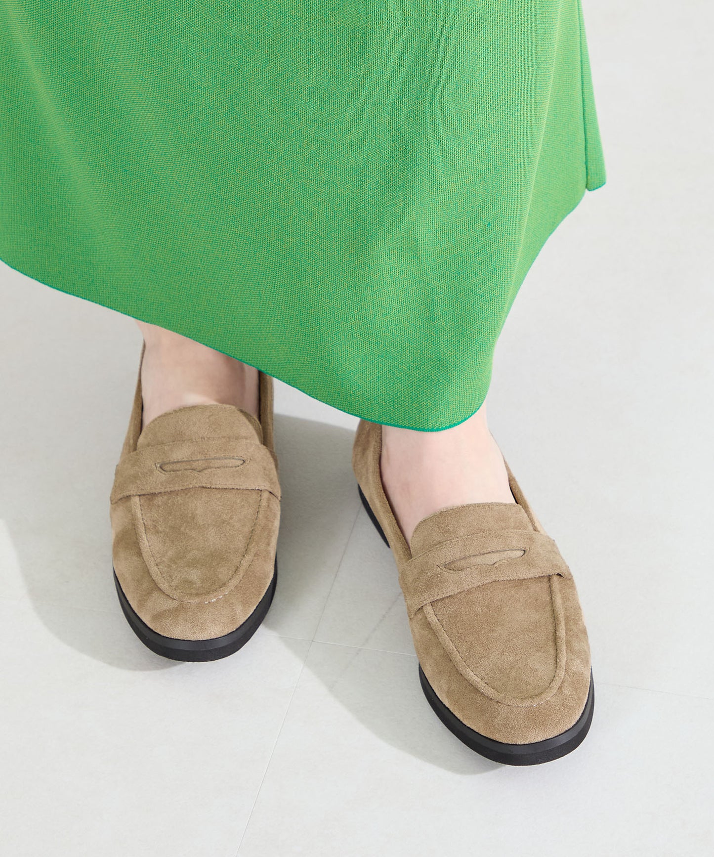 【カタログ掲載アイテム】軽量ソフトローファー/62116