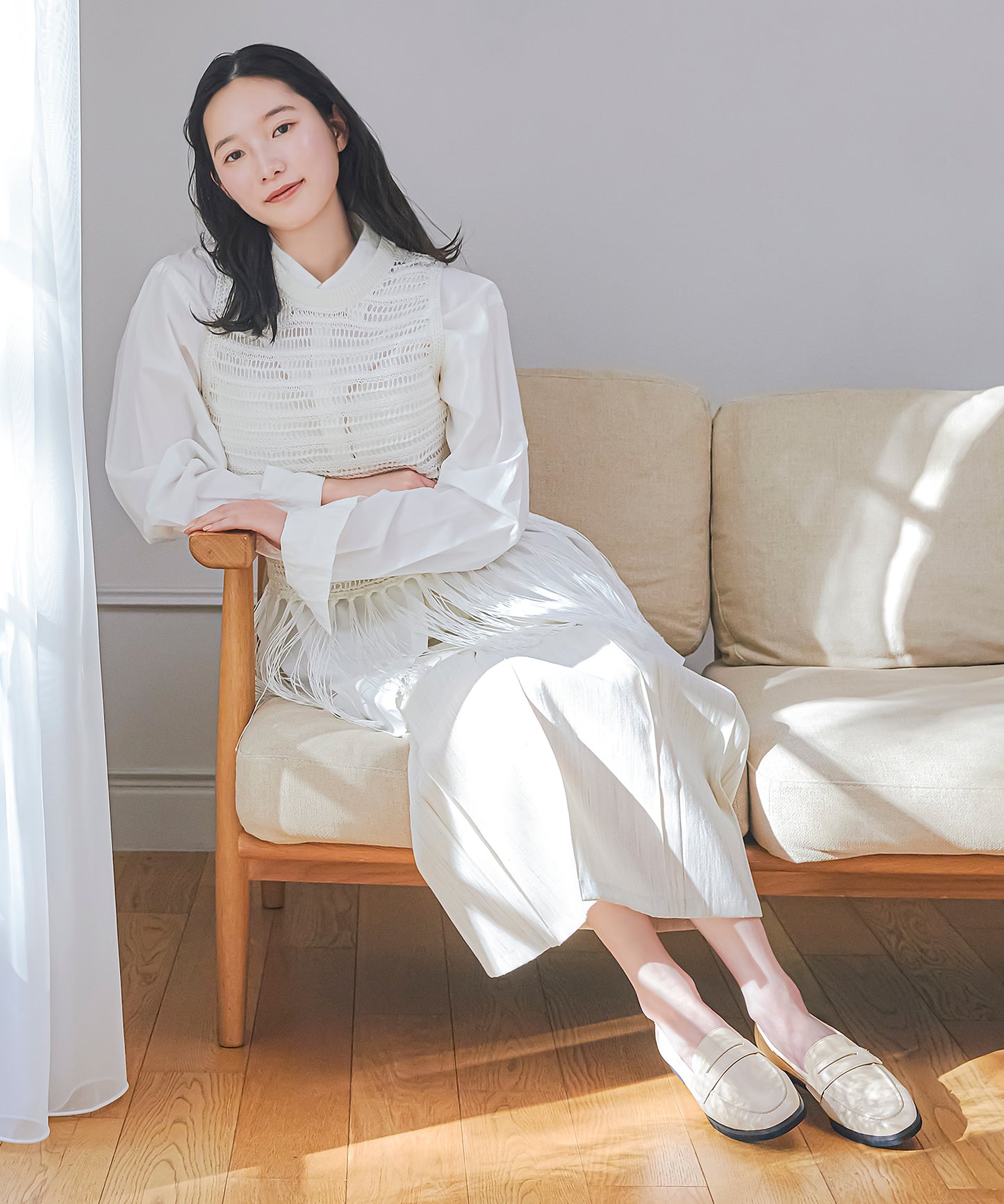 【カタログ掲載アイテム】軽量ソフトローファー/62116