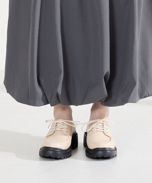 厚底レースアップシューズ/62117