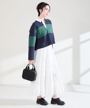 厚底レースアップシューズ/62117