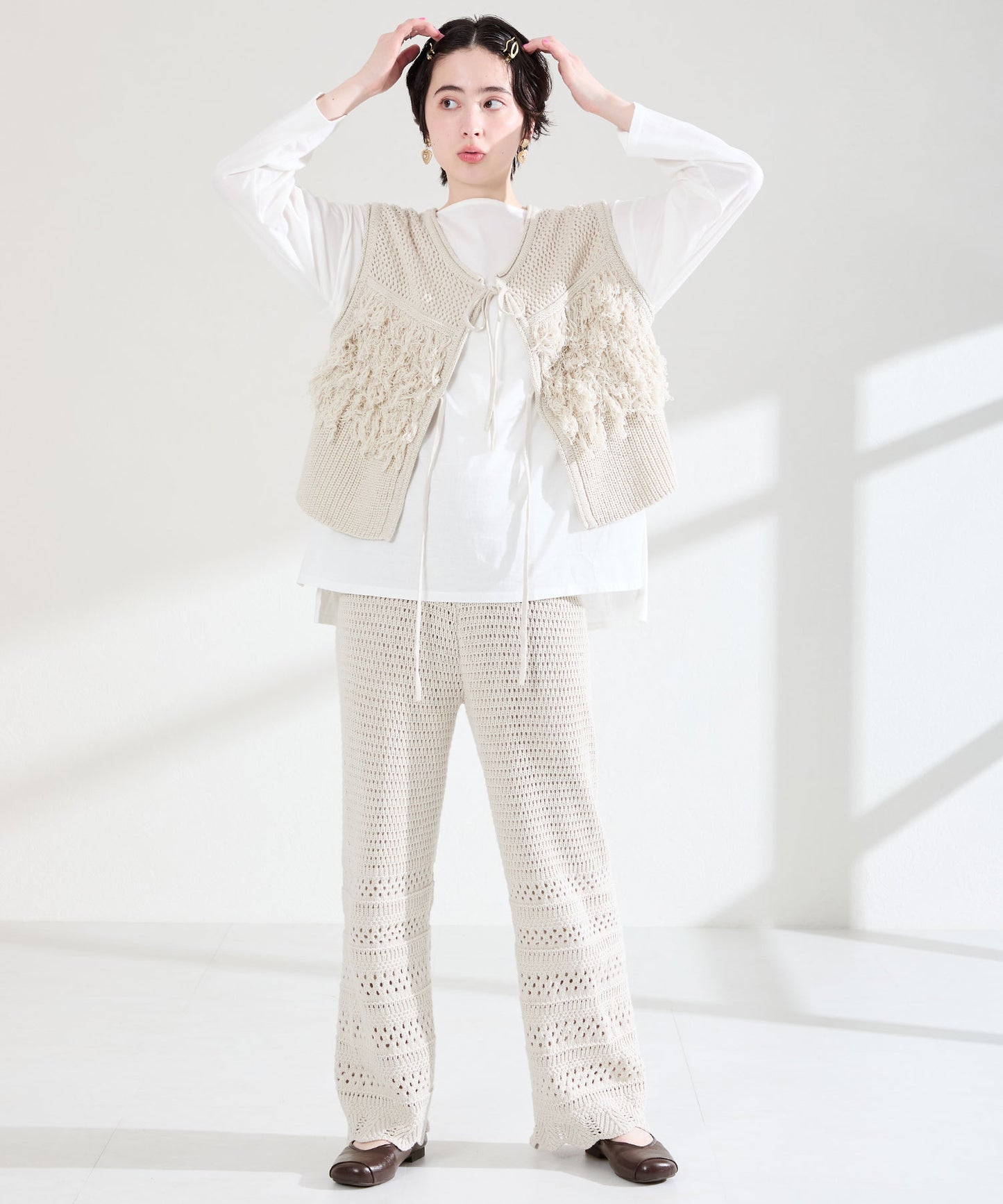 ソフトメリージェーンバブーシュパンプス/62118