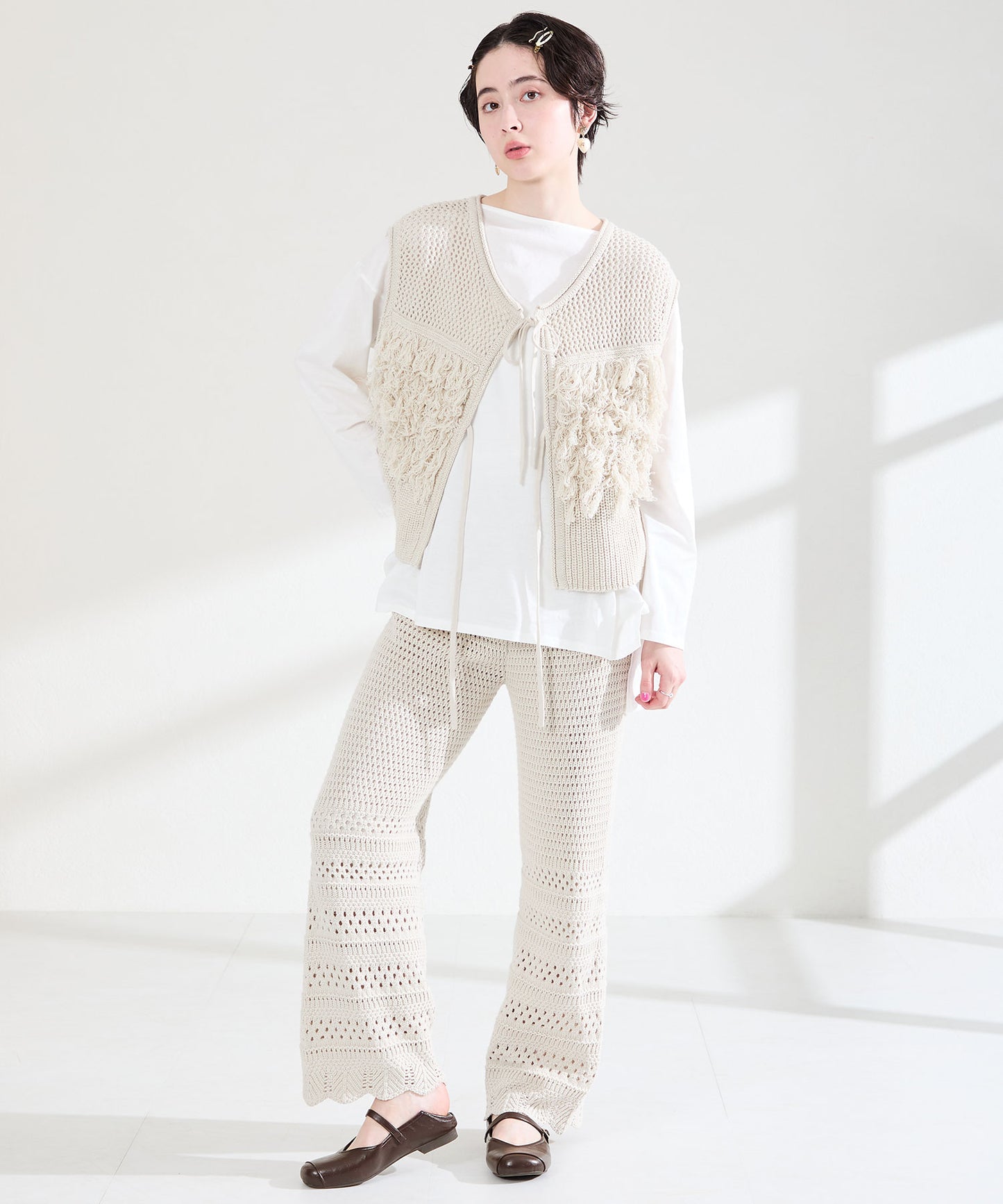 ソフトメリージェーンバブーシュパンプス/62118