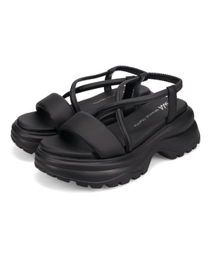 【カタログ掲載アイテム】クロスデザイン厚底サンダル/62207