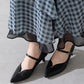 【WEB先行予約/8月上旬発売予定】プチメタルパーツストラップヒールパンプス/62302