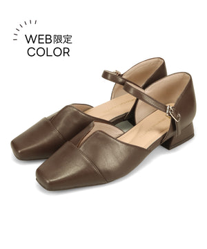 【カタログ掲載アイテム】スリットセパレートパンプス/62310