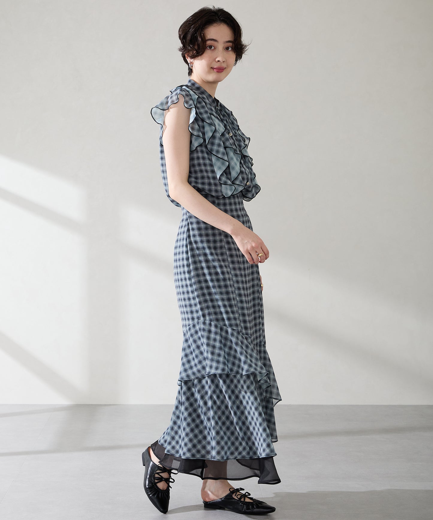 【WEB先行予約/8月中旬発売予定】ダブルリボンミュールパンプス/62311