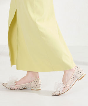 チュールリボンシアーパンプス/66101