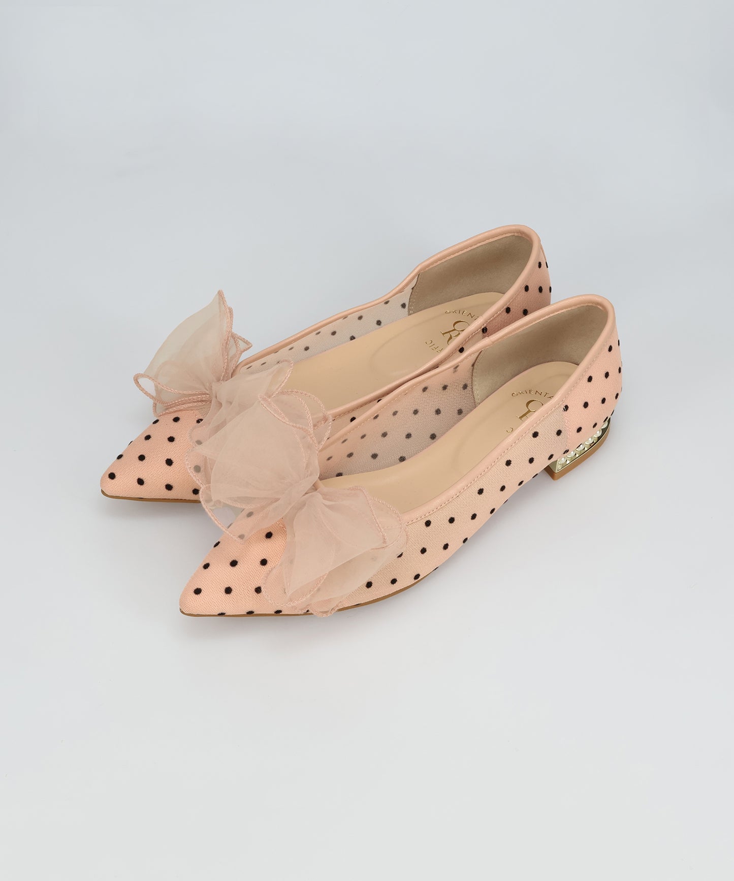 チュールリボンシアーパンプス/66101