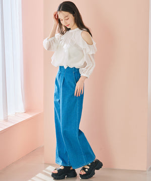 ビジューボタンキルティングスポーツサンダル/66204