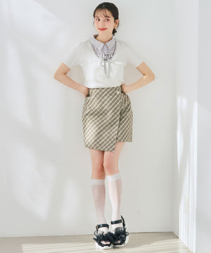 フリルチュールボリュームソールサンダル/66205