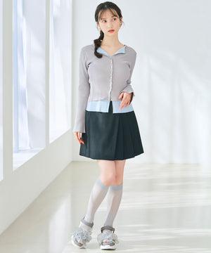 フリルチュールボリュームソールサンダル/66205