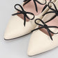 【店舗限定】ダブルリボンストラップパンプス/66310