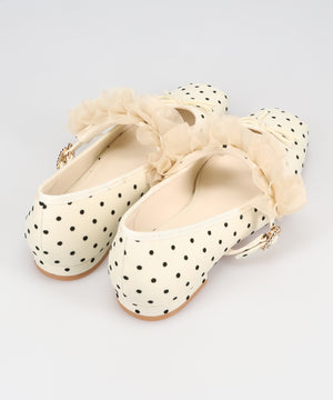 【店舗限定】フリルパーツ付き2wayバレエパンプス/66311