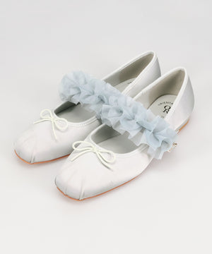 【店舗限定】フリルパーツ付き2wayバレエパンプス/66311